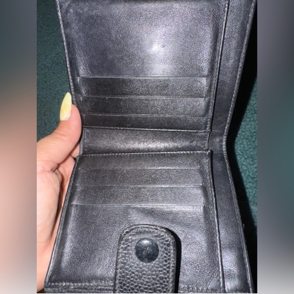 AUTHENTIC Chanel Timeless CC Compact Cavier Black Leather Wallet - Picture 3 of 5
